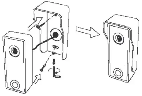 ESP-APDSSW Aperta Single Way Video Door Station-6
