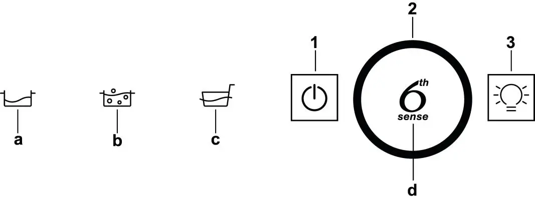 Whirlpool AKR 504 IX Island Cooker Hood 100cm - CONTROLS