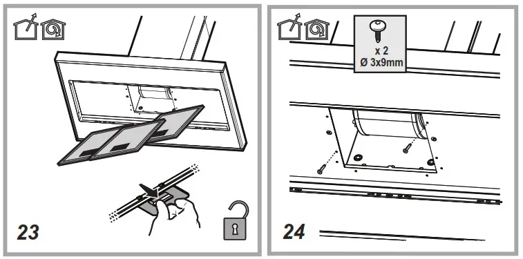 Whirlpool AKR 504 IX Island Cooker Hood 100cm - Product Overview 14