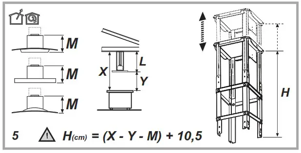 Whirlpool AKR 504 IX Island Cooker Hood 100cm - Product Overview 4