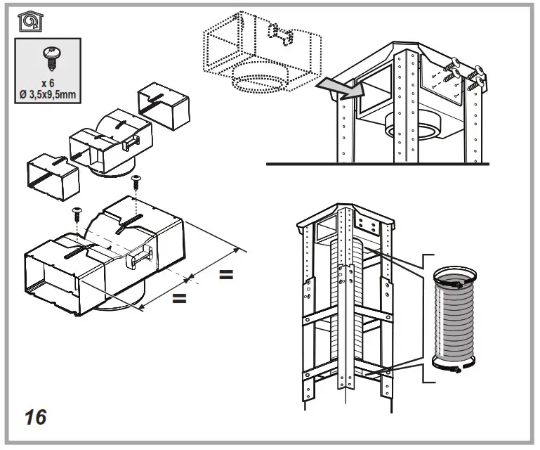 Whirlpool AKR 504 IX Island Cooker Hood 100cm - Product Overview 8