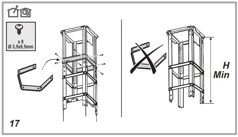 Whirlpool AKR 504 IX Island Cooker Hood 100cm - Product Overview 9