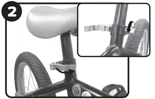 Bike 655388 Soundtrack Kick Scooter - ADJUST SEAT 2