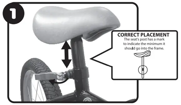 Bike 655388 Soundtrack Kick Scooter - ADJUST SEAT