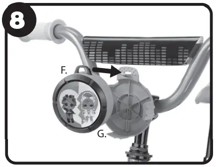 Bike 655388 Soundtrack Kick Scooter - ASSEMBLY 9