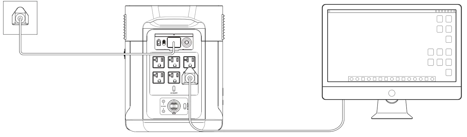 ECOFLOW 2000 DELTA Max portable power station - EPS