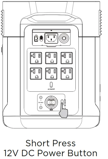 ECOFLOW 2000 DELTA Max portable power station - Port