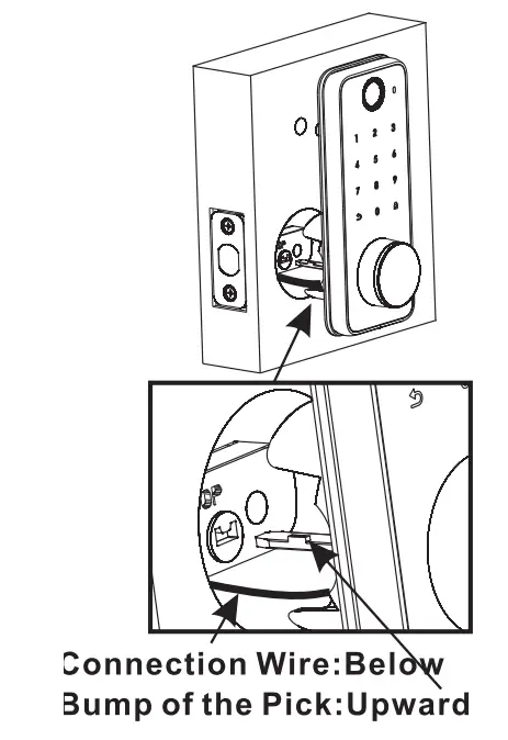 PINEWORLD Q106 Tuya Bluetooth Smart Door Lock 7