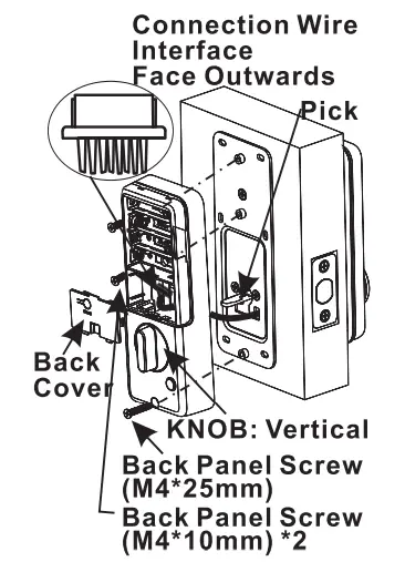 PINEWORLD Q106 Tuya Bluetooth Smart Door Lock 9