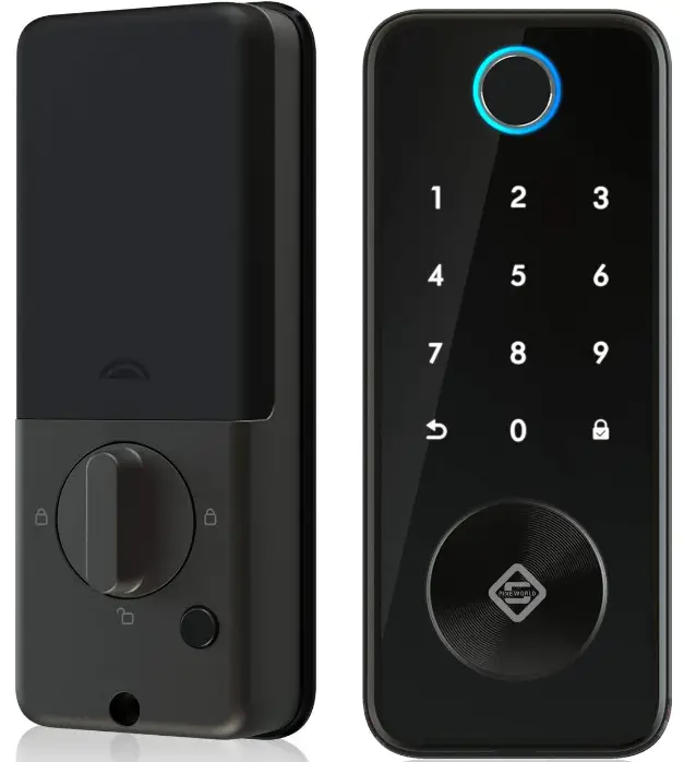 PINEWORLD Q106 Tuya Bluetooth Smart Door Lock