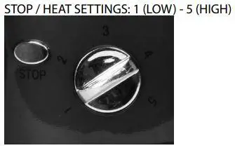 NOSTALGIA NRHDT2 Pop-Up Hot Dog Toaster Instruction Manual - COOKING SETTINGS