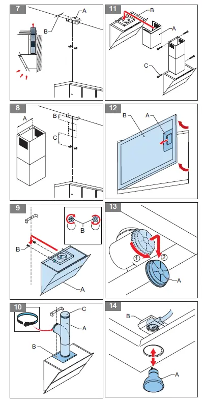 INVENTUM AKD6005ZWA Wall Mount Cooker Hood-fig4