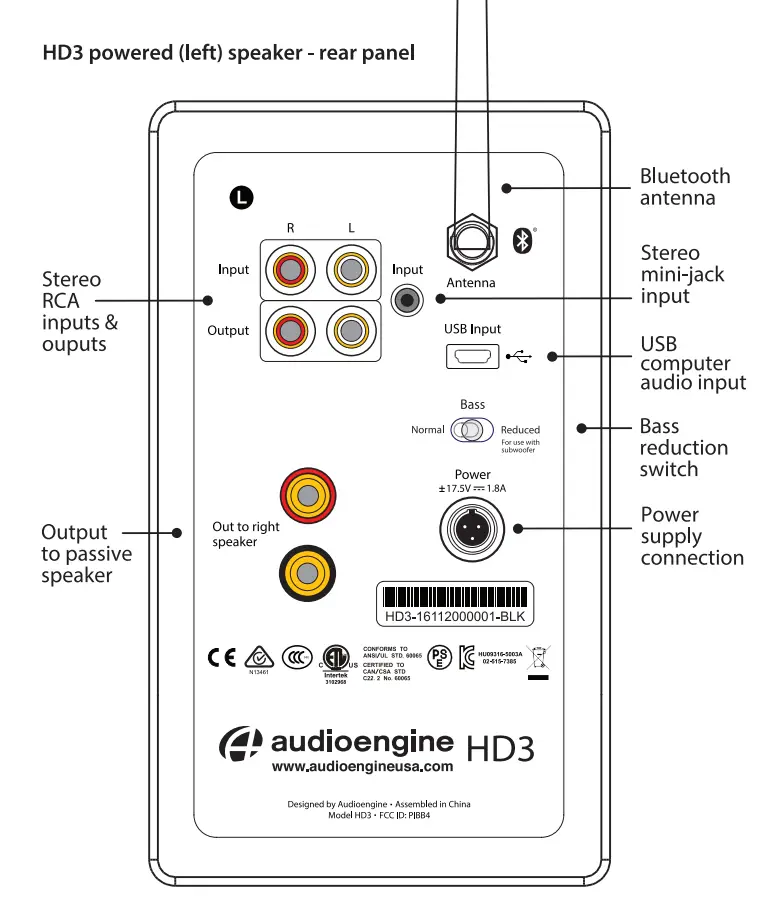 Audioengine-HD3-Wireless-Speaker-Desktop-Monitor-Speakers-fig- 3