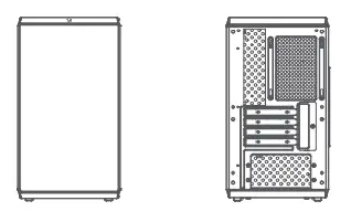 COOLLER MASTER Q300L MASTERBOX Mini Tower PC Case - Fig 1
