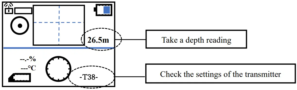 Takachiho Sangyo Lt D GD6HD Horizontal Directional Drill Tracking System Operating the Locator