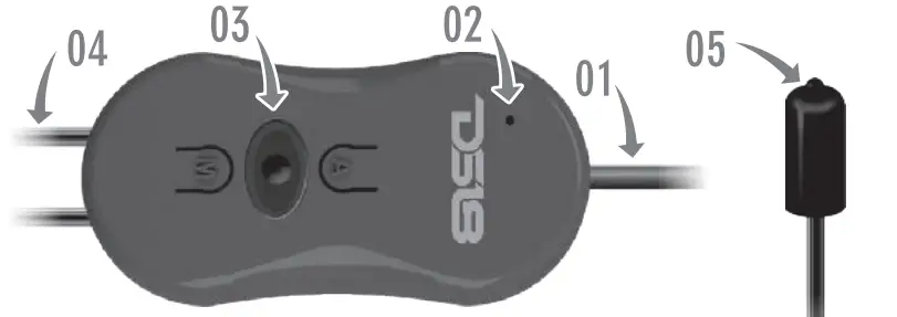 ds18 SWLDC1 2 Long Distance and Steering Wheel Sound audio Control Combo - fig3