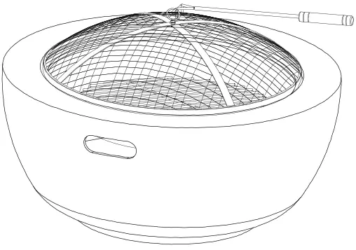 Argos 9653898 Stone Effect Firepit-fig1