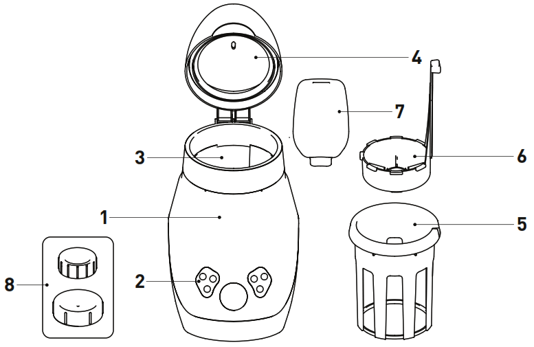 Dr Brown s DRBRWN023 Deluxe Bottle Warmer with Sterilizer - Deluxe Bottle