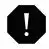 warning icon...
