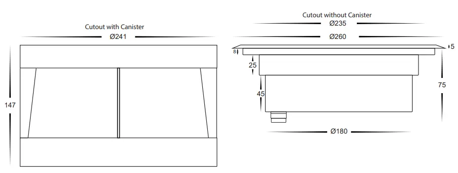 HAVIT Lightning HV1845T Split Inground Light - fig
