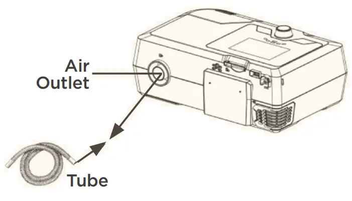 APRIA React Health Luna II Auto CPAP Machine - fig 6