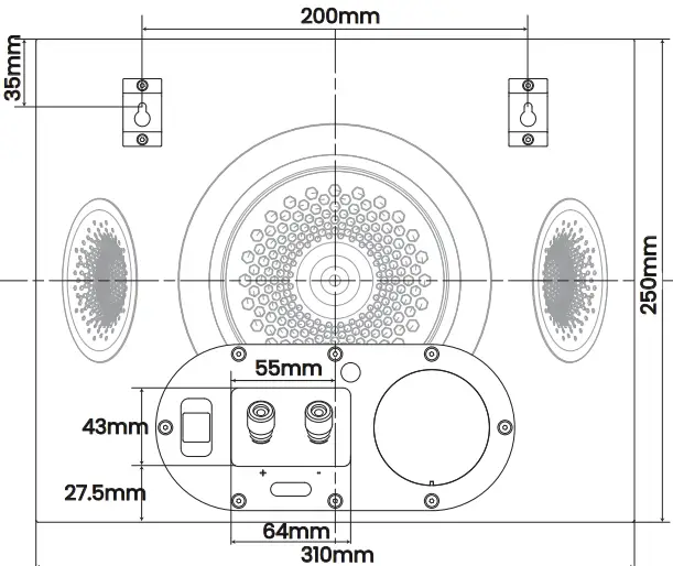 MONITOR AUDIO 893SFX7BG Pair Surround Speakers-fig20