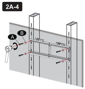 MOUNTUP TV Wall Mount -2A-4
