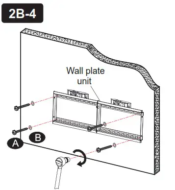 MOUNTUP TV Wall Mount - 2B-4