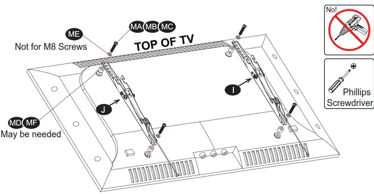 MOUNTUP TV Wall Mount - TV Brackets
