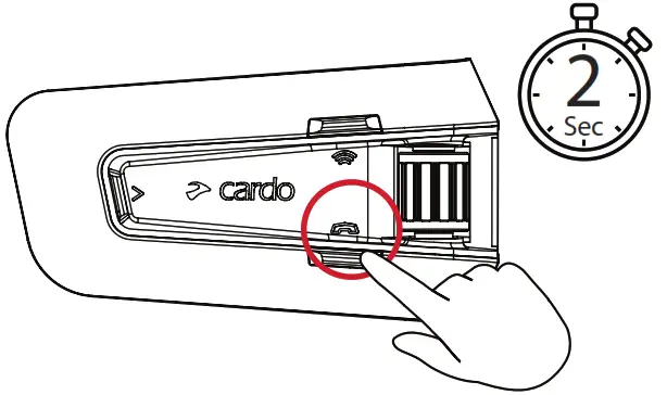 cardo PT200030 Packtalk Edge Jbl Honda Single Kit - Volume11