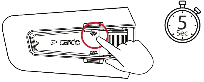 cardo PT200030 Packtalk Edge Jbl Honda Single Kit - Volume12
