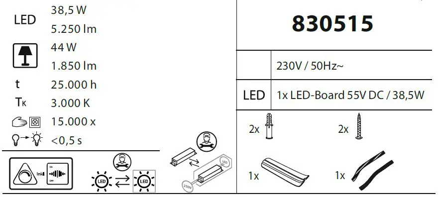 Paul Neuhaus 2382 Titus LED Pendant fig 1