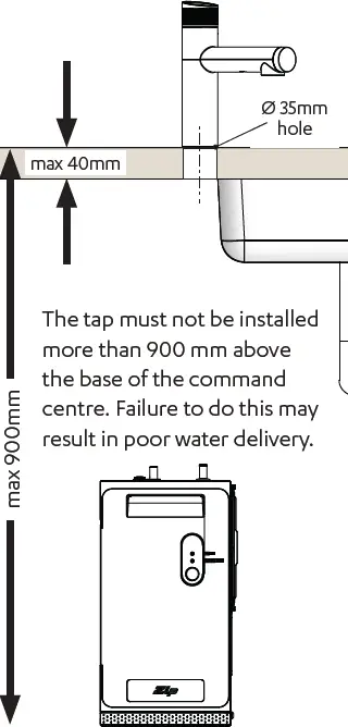Zip Micro B Instant Boiling and Chilled Water 04