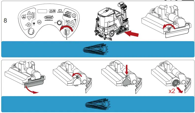 TENNANT T681 Floor Scrubber - overview 3