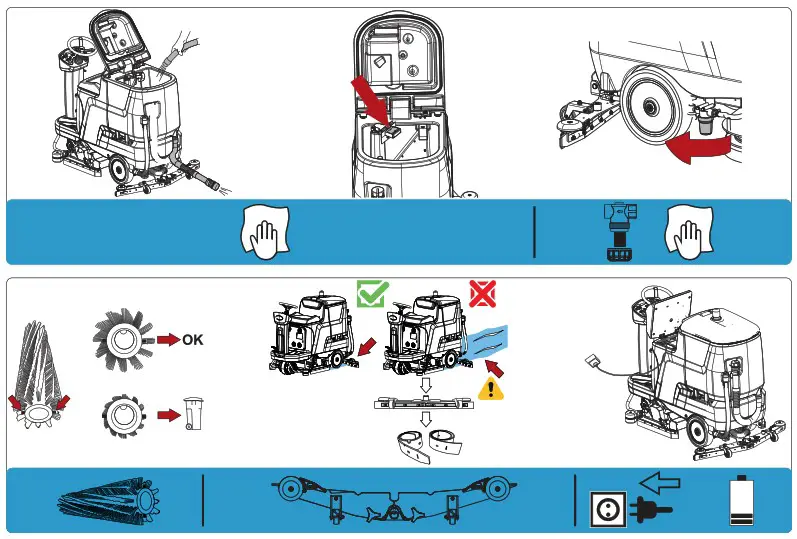 TENNANT T681 Floor Scrubber - overview 4
