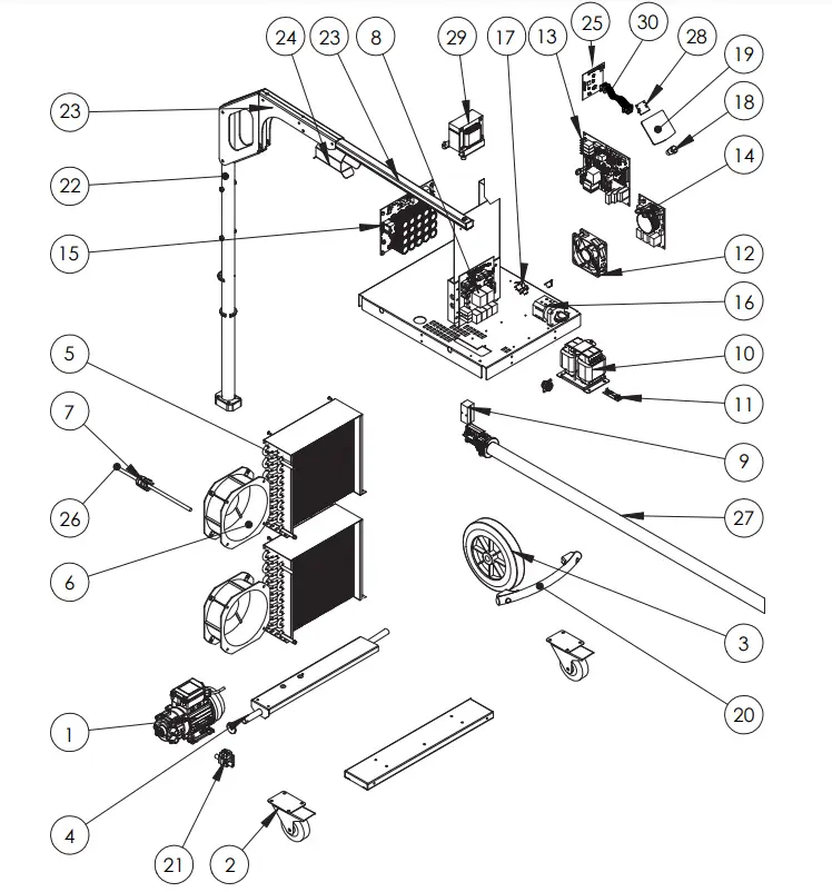 GYS 110LG Metal Sheet Induction Heater - Fig 24