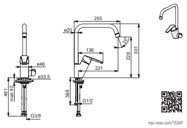 oras-831-06-08-Swea-Basin-Mixer-FIG4