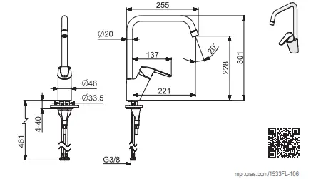 oras-831-06-08-Swea-Basin-Mixer-FIG5
