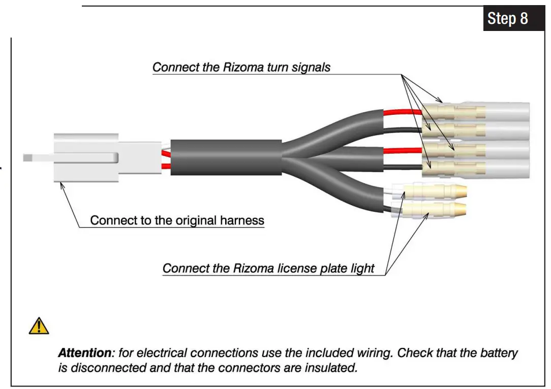 rizoma PTS801 Fox License Plate Kit - Fig 10