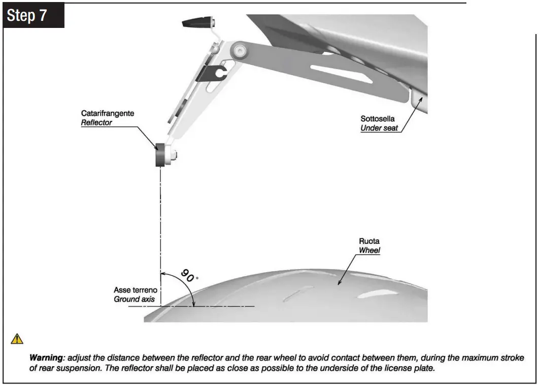 rizoma PTS801 Fox License Plate Kit - Fig 9