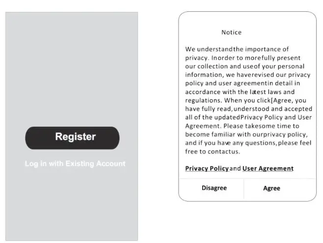 TESLA VCR600W Robot Vacuum Cleaner - Register”