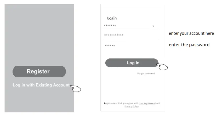 TESLA VCR600W Robot Vacuum Cleaner - username