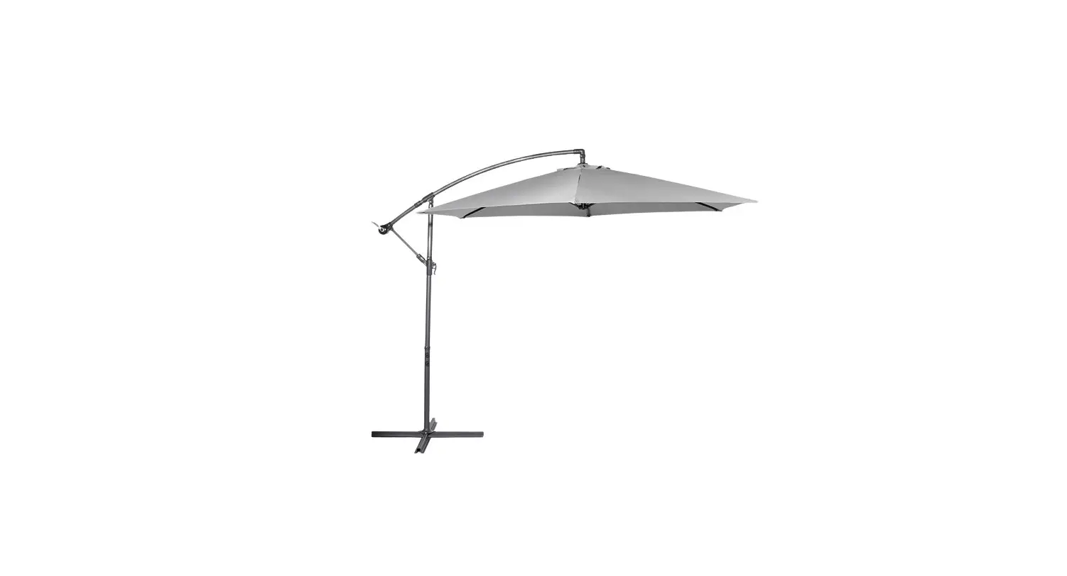 Vonhaus 2522085 Grey Banana Parasol Instruction Manual