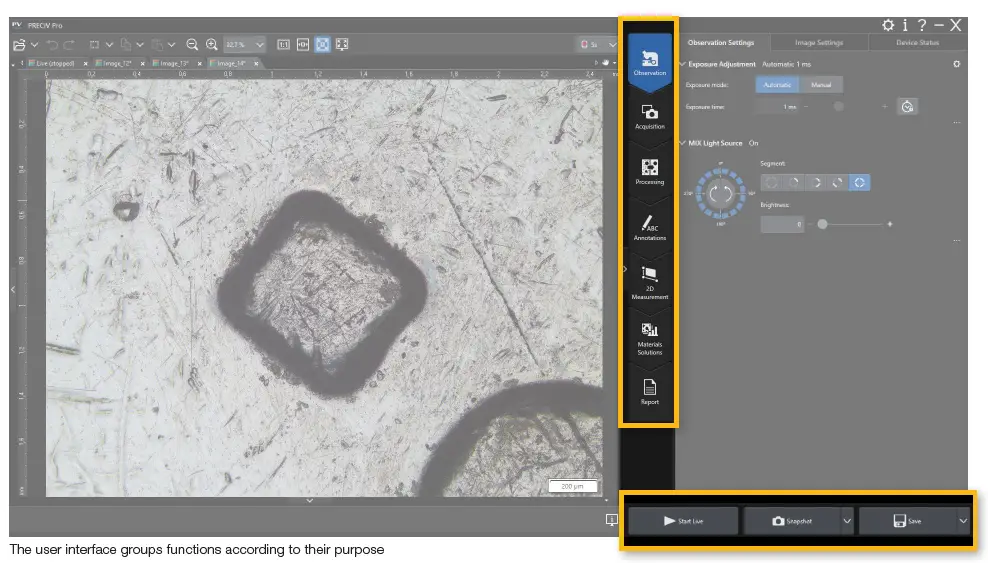 OLYMPUS PRECiV Software Enables Microscope FIG 3