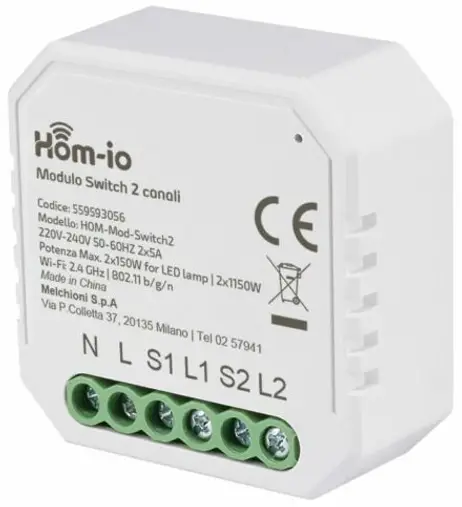 Hom-io 559593056 Module 2 Channel Switch