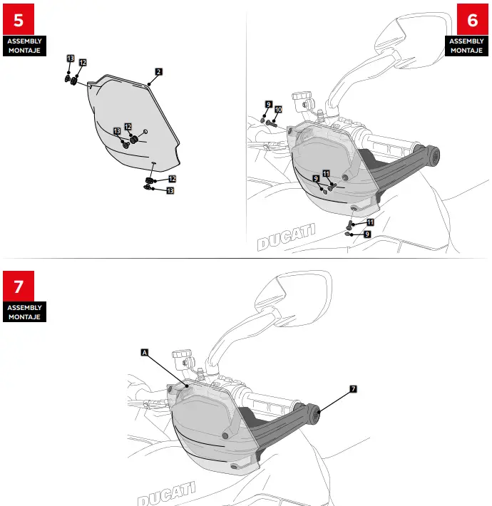 Puig Ducati Multistrada V4 21 Extension Hand Guards 4