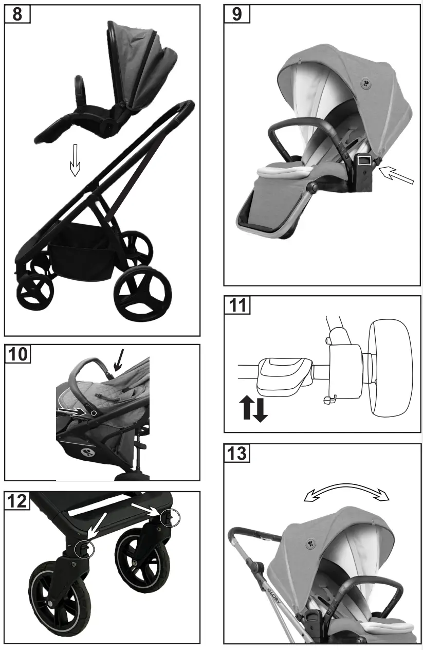 Lorelli Glory 22 kg Baby Stroller - fig 3