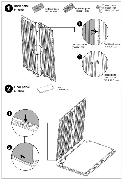 Kadehome-KH-JYWF01-Plastic-Horizontal-Double-Door-Storage-Shed-07