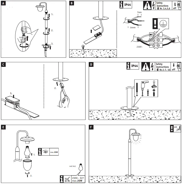 Paulmann-94759-Vintario-Bollard-Luminaire-FIG2