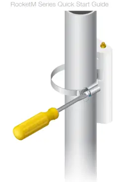 UBIQUITI RocketM Series Networks airMAX Base Station - Mounting2